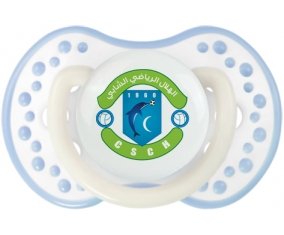 Croissant sportif chebbien Sucette LOVI Dynamic Blanc-cyan classique