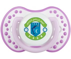 Croissant sportif chebbien Sucette LOVI Dynamic Blanc-mauve classique