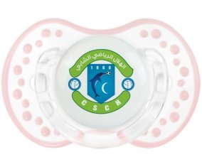 Croissant sportif chebbien Sucette LOVI Dynamic Retro-blanc-rose-tendre classique