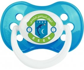 Croissant sportif chebbien Tétine Anatomique Cyan classique