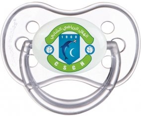 Croissant sportif chebbien Tétine Anatomique Transparente classique