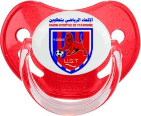 Union sportive de Tataouine Tétine Physiologique Rouge à paillette
