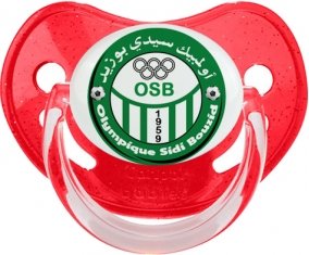 Étoile olympique de Sidi Bouzid Sucette Physiologique Rouge à paillette