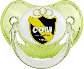 Club olympique de Médenine Sucette Physiologique Vert à paillette