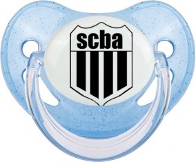 Sporting Club de Ben Arous Sucette Physiologique Bleue à paillette
