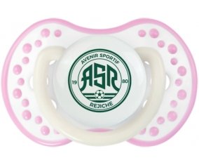 AS Rejiche Sucette LOVI Dynamic Blanc-rose phosphorescente