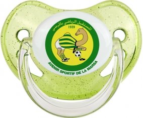 Avenir sportif de La Marsa Tétine Physiologique Vert à paillette