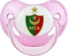 Mouloudia Club Algérois Sucette Physiologique Rose à paillette