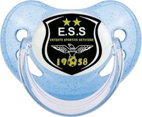 Entente sportive sétifienne Sucette Physiologique Bleue à paillette
