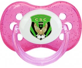 Club sportif constantinois Sucette Cerise Rose à paillette