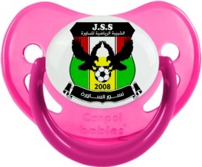Jeunesse sportive Saoura Sucette Physiologique Rose phosphorescente
