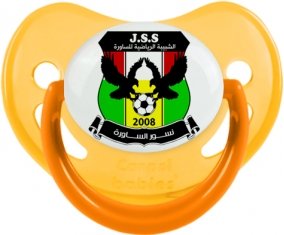 Jeunesse sportive Saoura Sucette Physiologique Jaune phosphorescente