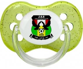 Jeunesse sportive Saoura Sucette Cerise Vert à paillette