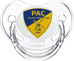 Paradou Athletic Club Sucette Physiologique Transparent classique
