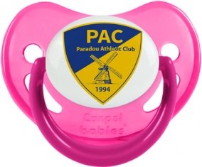 Paradou Athletic Club Sucette Physiologique Rose phosphorescente