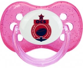 Olympique Club de Safi Sucette Cerise Rose à paillette