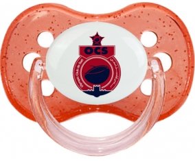 Olympique Club de Safi Sucette Cerise Rouge à paillette