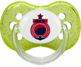Olympique Club de Safi Sucette Cerise Vert à paillette