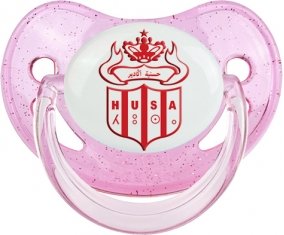 Hassania Union Sport d'Agadir Sucette Physiologique Rose à paillette