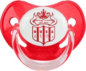 Hassania Union Sport d'Agadir Sucette Physiologique Rouge à paillette