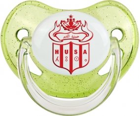 Hassania Union Sport d'Agadir Sucette Physiologique Vert à paillette