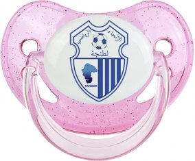Ittihad Riadhi de Tanger Sucette Physiologique Rose à paillette