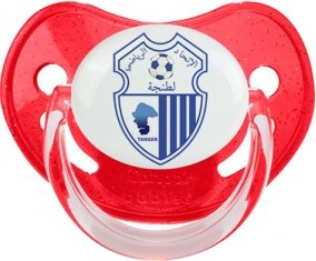 Ittihad Riadhi de Tanger Sucette Physiologique Rouge à paillette