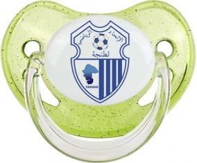 Ittihad Riadhi de Tanger Sucette Physiologique Vert à paillette