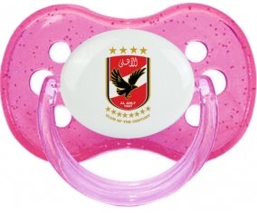 Al Ahly Sporting Club Sucette Cerise Rose à paillette