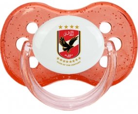 Al Ahly Sporting Club Sucette Cerise Rouge à paillette