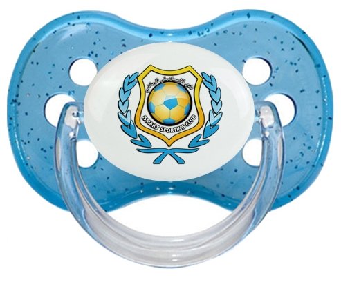 Ismaily Sporting Club Sucette Cerise Bleu à paillette