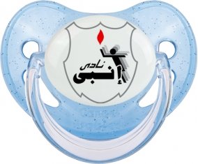 ENPPI Club Sucette Physiologique Bleue à paillette