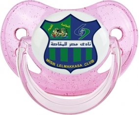 Misr El Maqasa Sucette Physiologique Rose à paillette