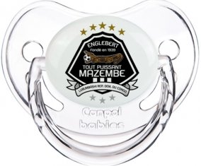 Tout Puissant Mazembe Tétine Physiologique Transparent classique