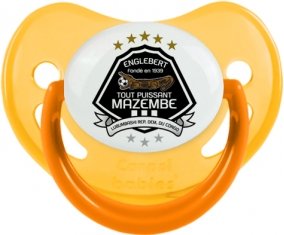 Tout Puissant Mazembe Tétine Physiologique Jaune phosphorescente