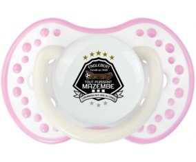 Tout Puissant Mazembe Sucete LOVI Dynamic Blanc-rose phosphorescente