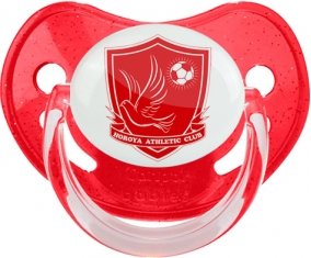 Horoya Athlétic Club Sucette Physiologique Rouge à paillette