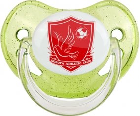 Horoya Athlétic Club Sucette Physiologique Vert à paillette