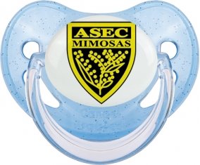 ASEC Mimosas Sucette Physiologique Bleue à paillette
