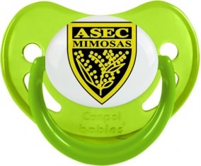 ASEC Mimosas Sucette Physiologique Vert phosphorescente