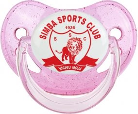 Simba Sports Club Tétine Physiologique Rose à paillette