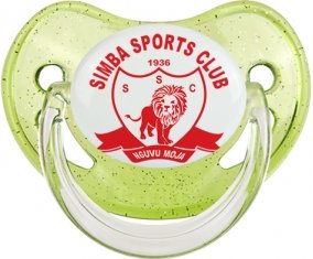 Simba Sports Club Tétine Physiologique Vert à paillette
