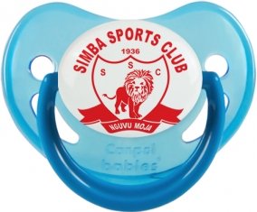 Simba Sports Club Tétine Physiologique Bleue phosphorescente