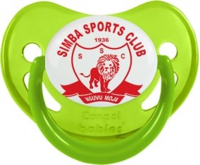 Simba Sports Club Tétine Physiologique Vert phosphorescente