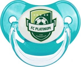 Football Club Platinum : Sucette Physiologique personnalisée