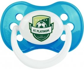 Football Club Platinum Sucette Anatomique Cyan classique