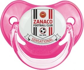 Zanaco Football Club Sucette Physiologique Rose classique