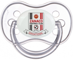 Zanaco Football Club Tétine Anatomique Transparente classique