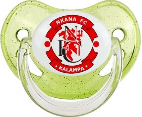Nkana FC Kalampa Tétine Physiologique Vert à paillette