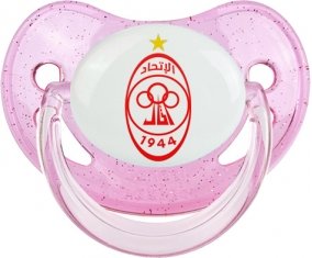 Al-Ittihad Tripoli Tétine Physiologique Rose à paillette